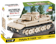 Load image into Gallery viewer, Cobi Tiger I Tank Model Kit
