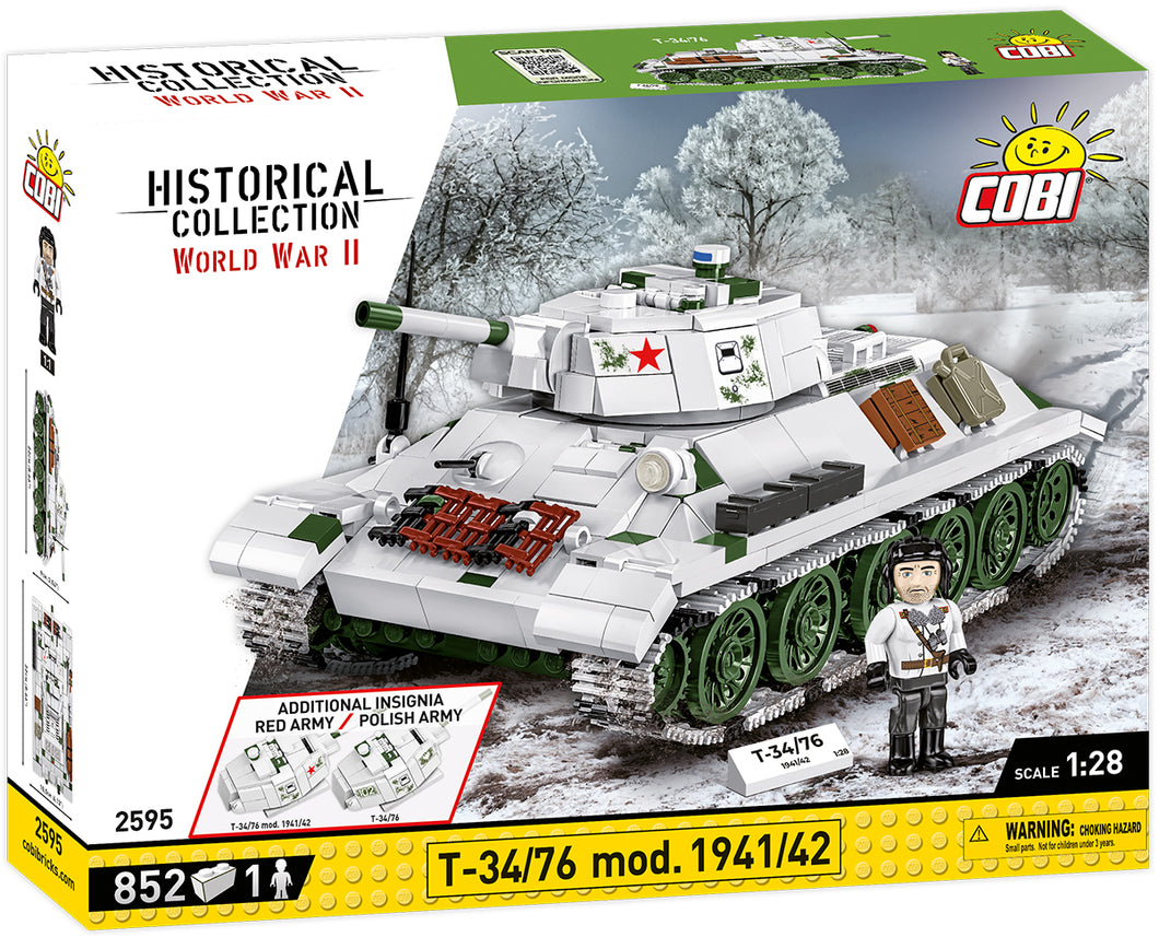 Cobi T-34/76 Tank Model Kit