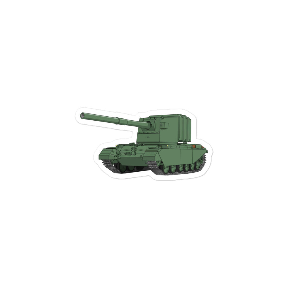 FV4005 Tank Bubble-free stickers