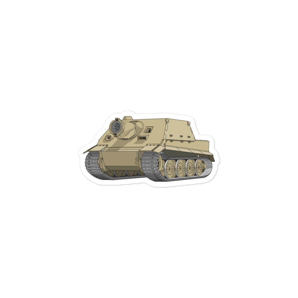 Sturmtiger Tank Bubble-free stickers