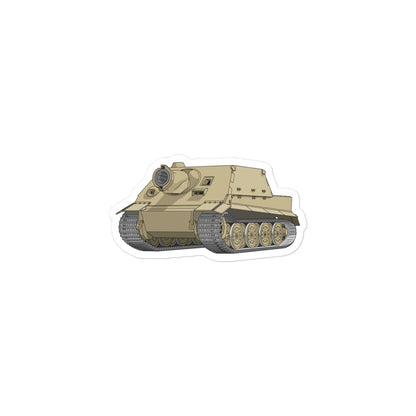 Sturmtiger Tank Bubble-free stickers