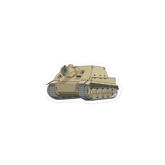 Sturmtiger Tank Bubble-free stickers