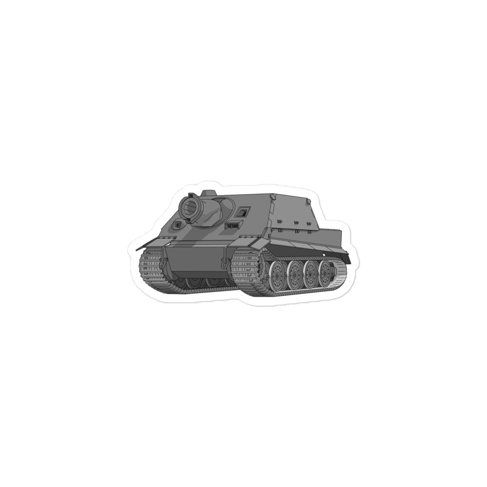 Sturmtiger Tank Bubble-free stickers