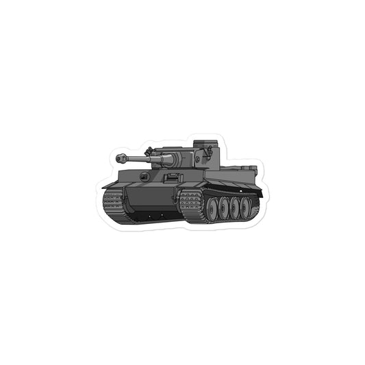 Tiger Tank Bubble-free stickers