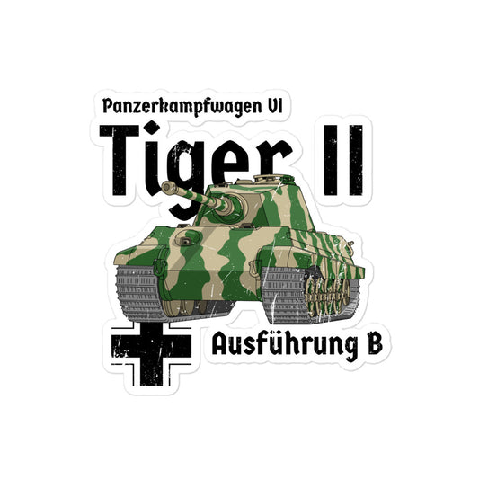 Tiger II Tank Bubble-free stickers