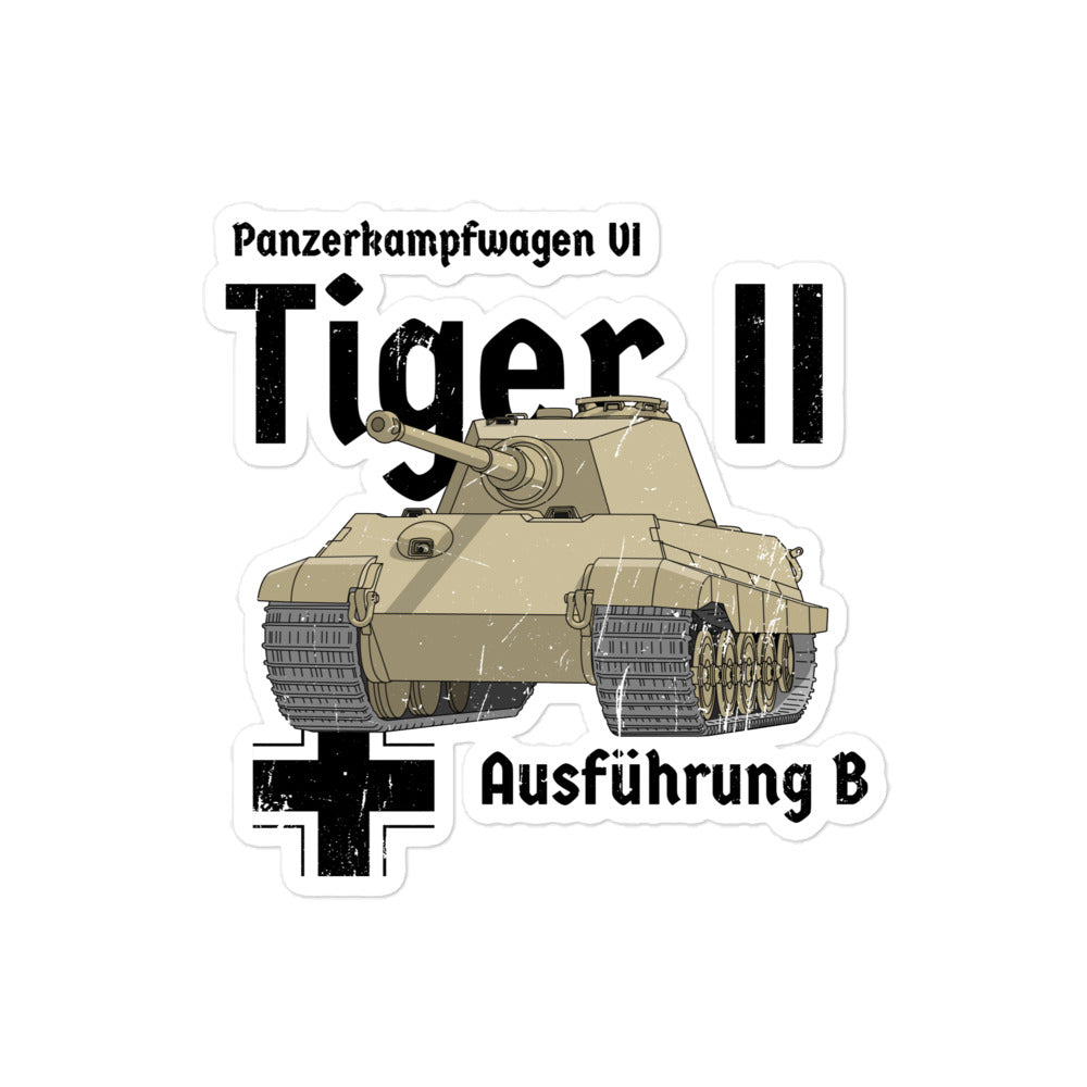 Tiger Tank II Bubble-free stickers
