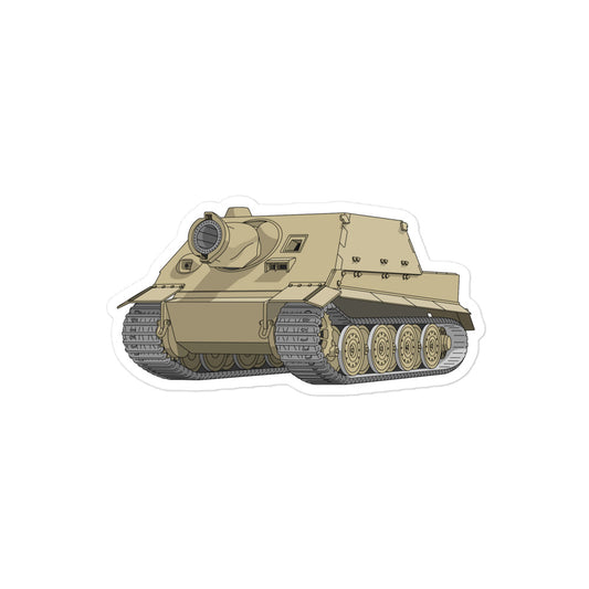 Sturmtiger Tank Bubble-free stickers