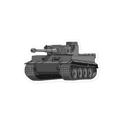 Tiger Tank Bubble-free stickers