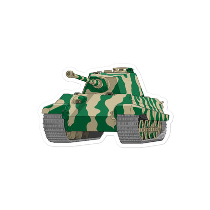 Tiger II Bubble-free stickers