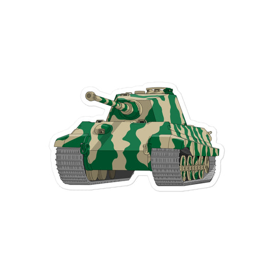 Tiger II Bubble-free stickers