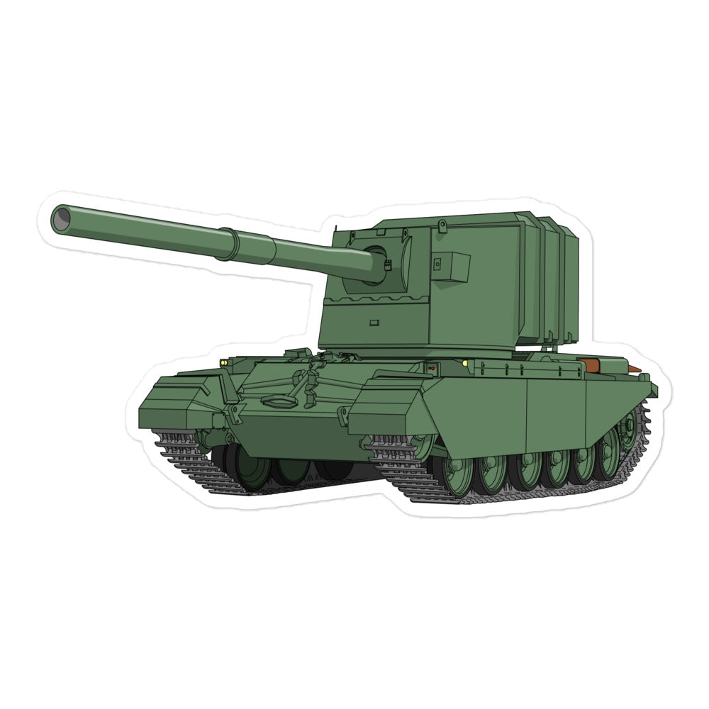 FV4005 Tank Bubble-free stickers