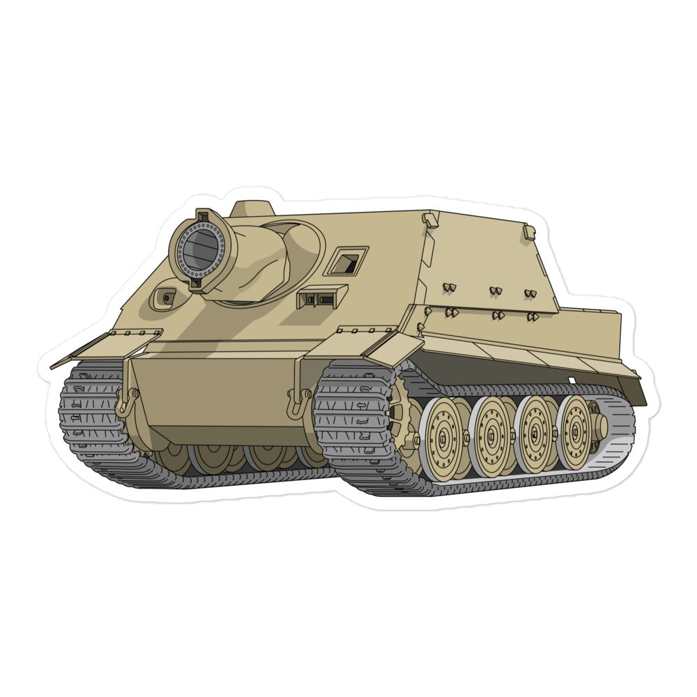 Sturmtiger Tank Bubble-free stickers