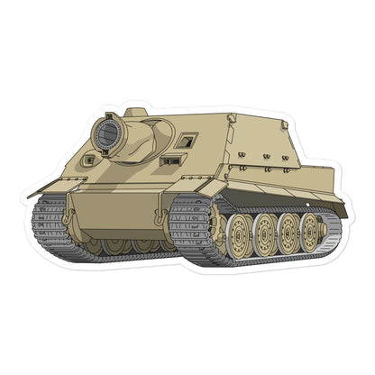 Sturmtiger Tank Bubble-free stickers