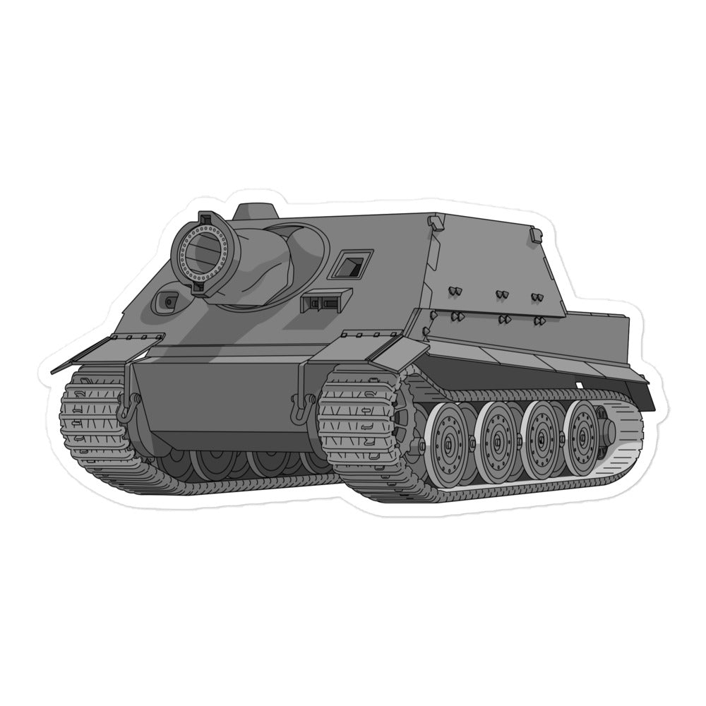 Sturmtiger Tank Bubble-free stickers