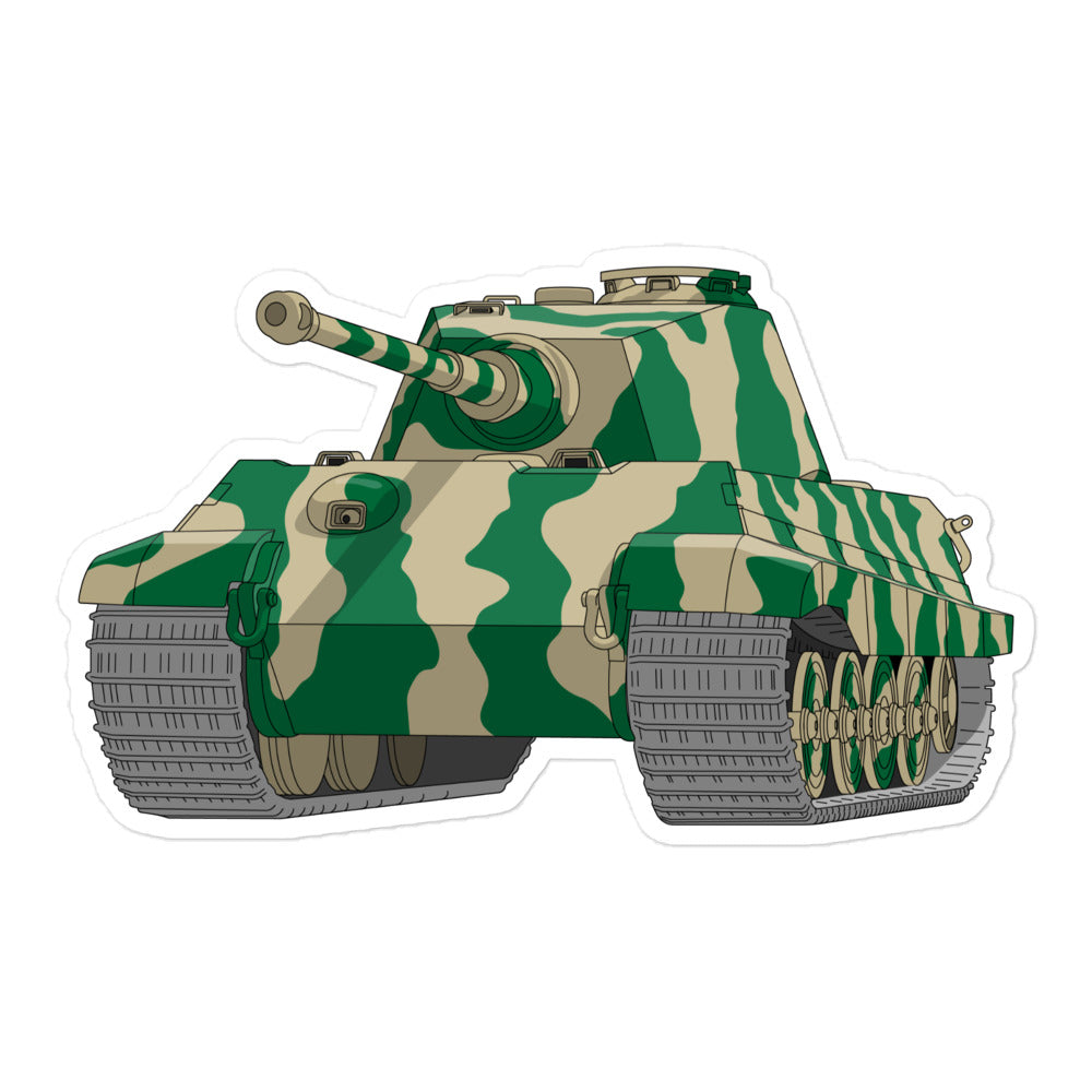 Tiger II Bubble-free stickers