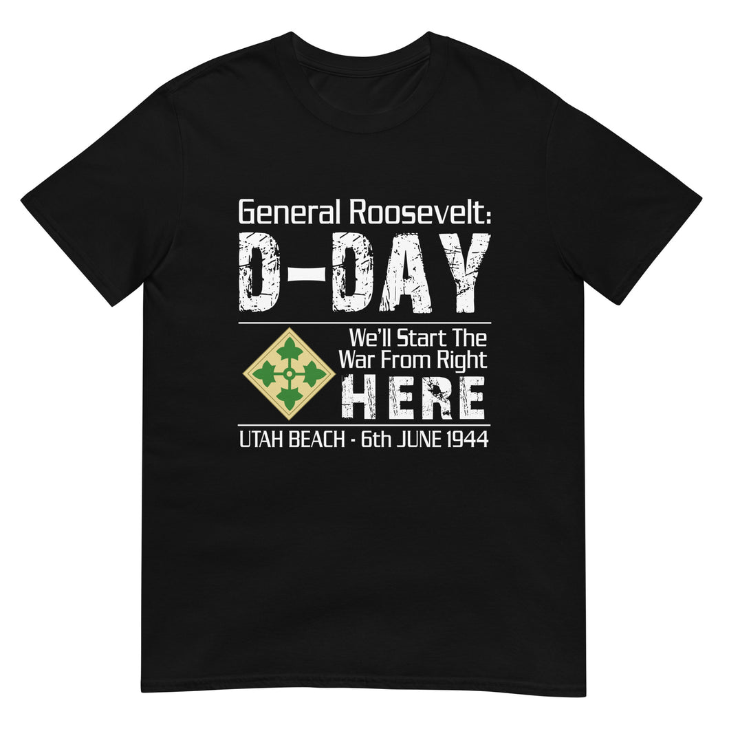 Utah Beach D-Day Short-Sleeve Unisex T-Shirt