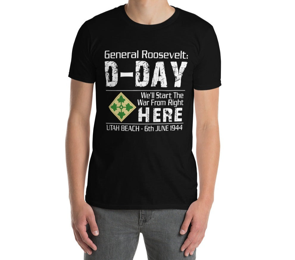 Utah Beach D-Day Short-Sleeve Unisex T-Shirt