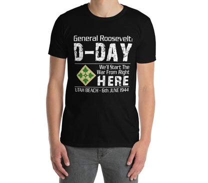 Utah Beach D-Day Short-Sleeve Unisex T-Shirt