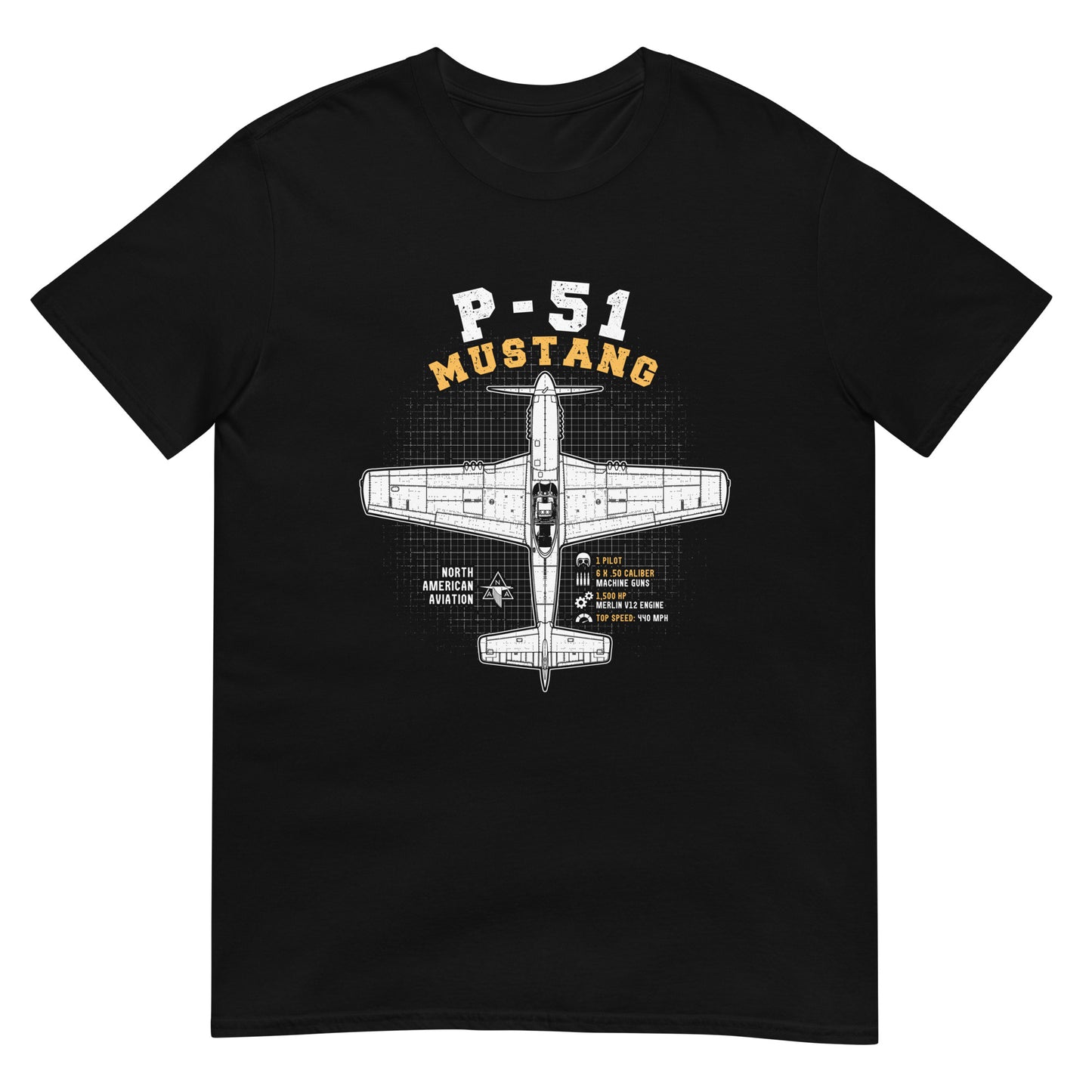 P-51 Mustang Short-Sleeve Unisex T-Shirt