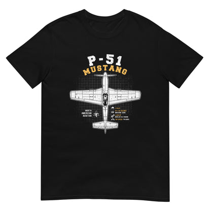 P-51 Mustang Short-Sleeve Unisex T-Shirt