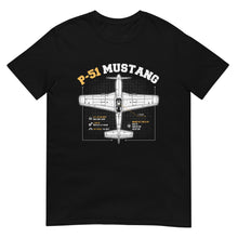 Load image into Gallery viewer, P-51 Mustang Short-Sleeve Unisex T-Shirt
