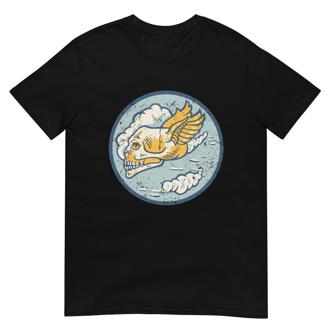 85th Fighter Squadron Emblem Short-Sleeve Unisex T-Shirt