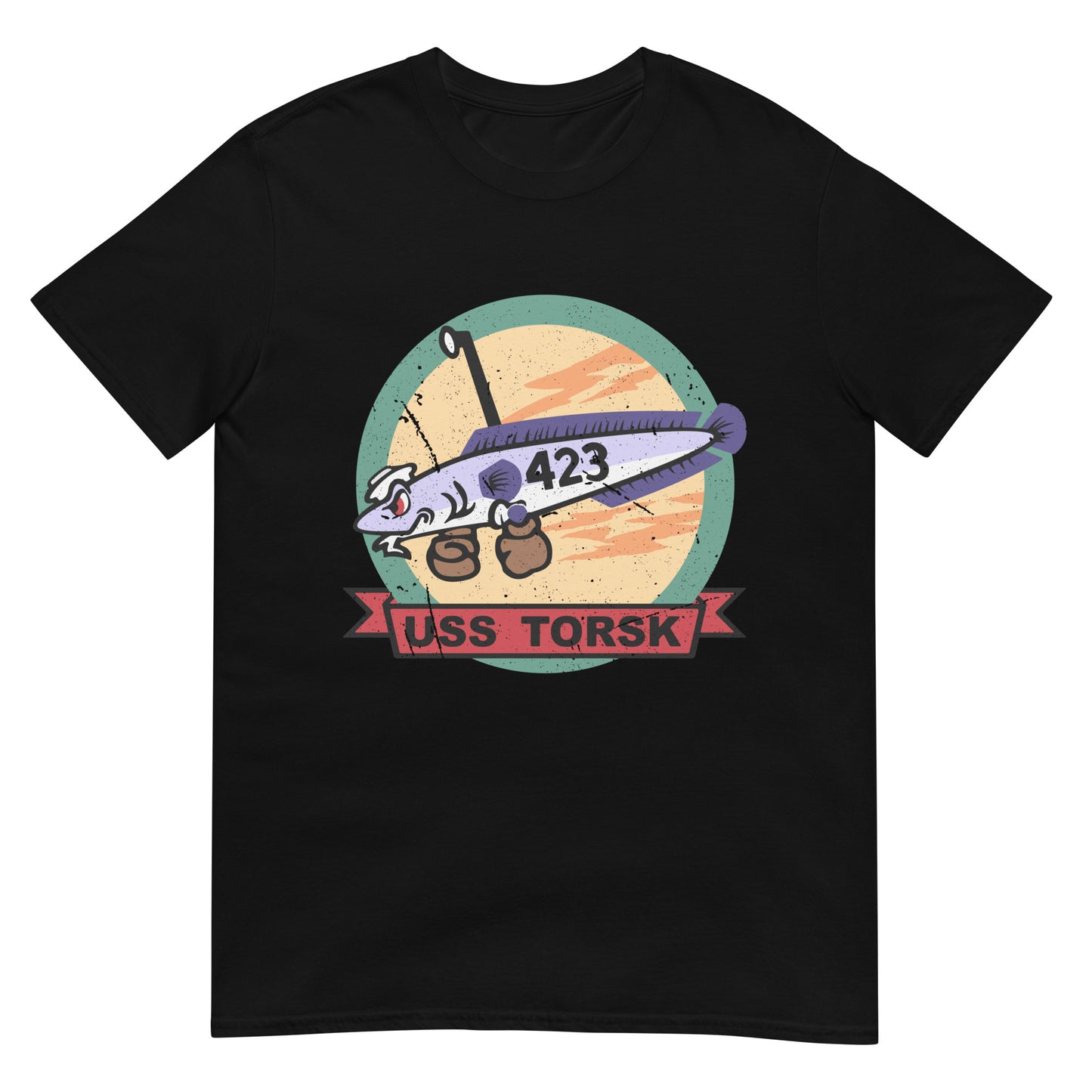 USS Torsk Emblem Short-Sleeve Unisex T-Shirt