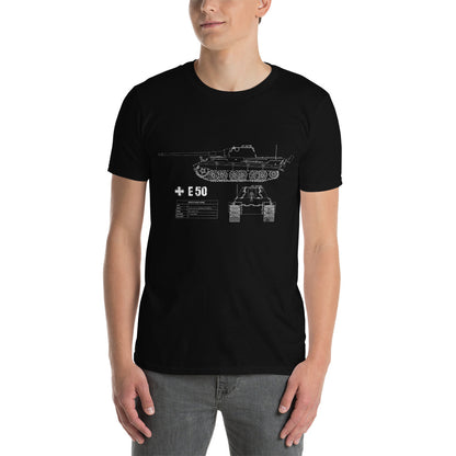 E 50 Tank Blueprint T-Shirt
