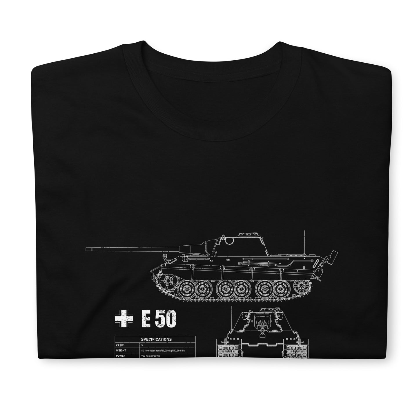 E 50 Tank Blueprint T-Shirt