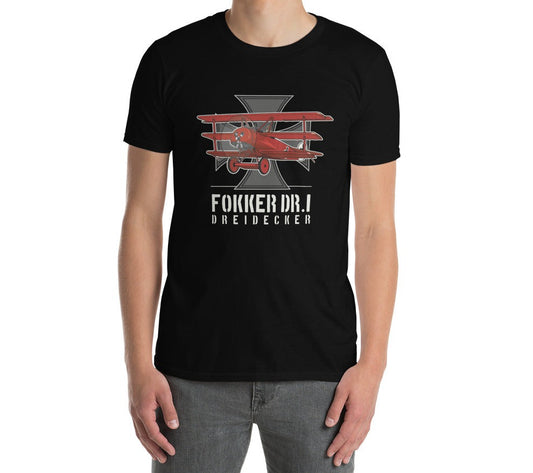 Fokker Dr.I Aircraft T-Shirt