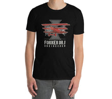 Load image into Gallery viewer, Fokker Dr.I Aircraft Short-Sleeve Unisex T-Shirt
