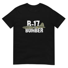 Load image into Gallery viewer, B-17 Bomber Aircraft Short-Sleeve Unisex T-Shirt
