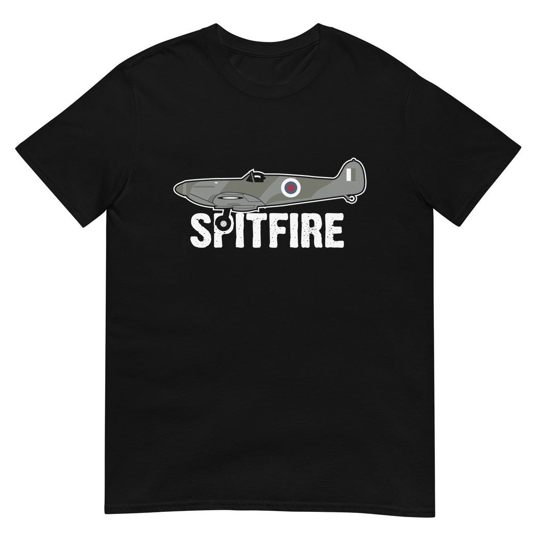 Spitfire Aircraft Short-Sleeve Unisex T-Shirt