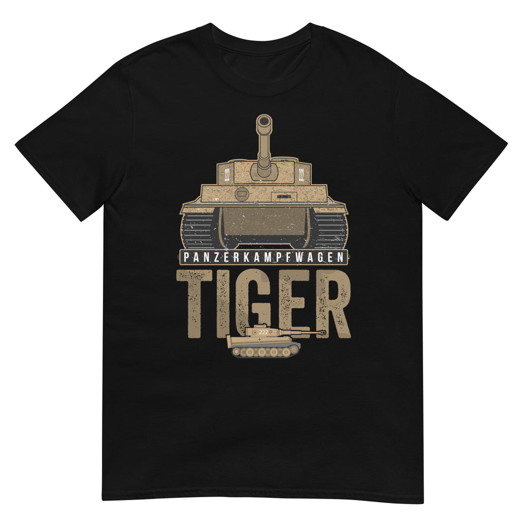 Tiger I Tank Short-Sleeve Unisex T-Shirt