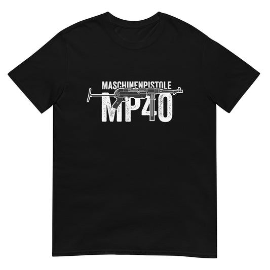 MP40 Maschinenpistole Submachine Gun Short-Sleeve Unisex T-Shirt