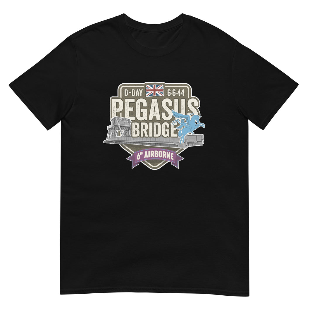 Pegasus Bridge D-Day Short-Sleeve Unisex T-Shirt