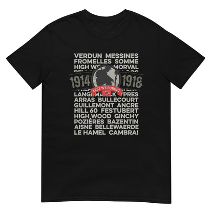Lest We Forget Remembrance Day T-Shirt