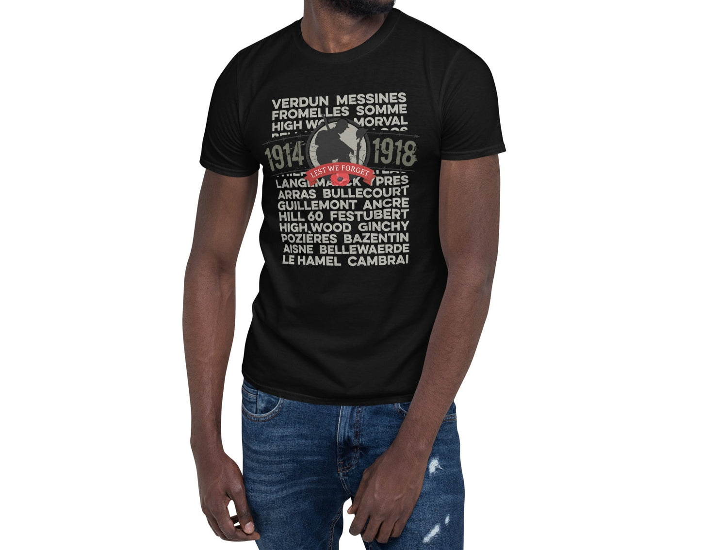 Lest We Forget Remembrance Day T-Shirt
