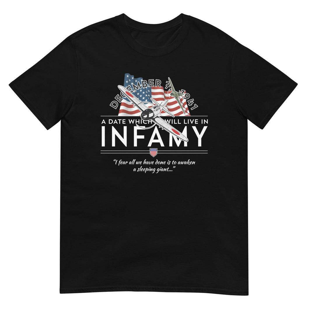 Pearl Harbor Remembrance Short-Sleeve Unisex T-Shirt