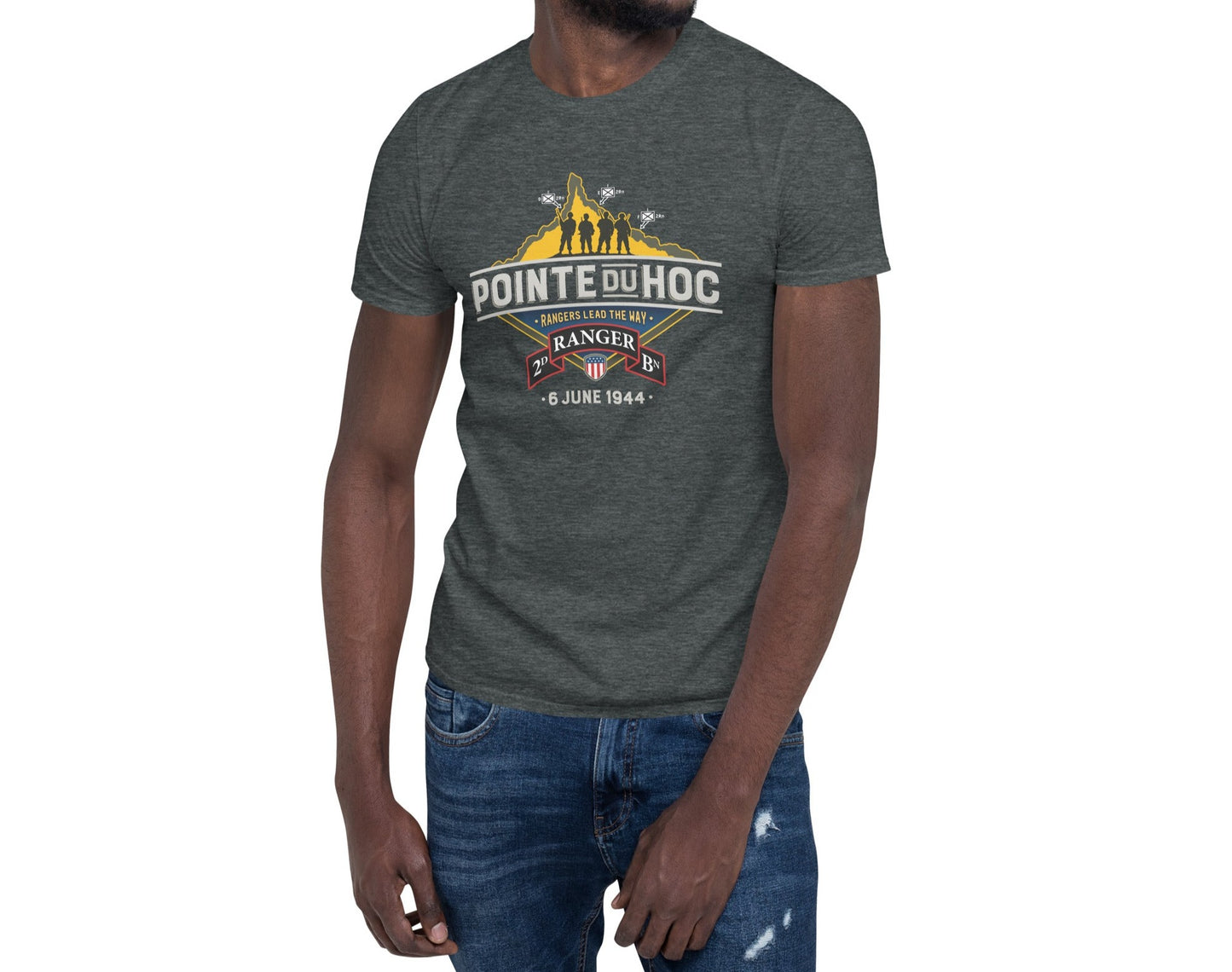 Pointe du Hoc Short-Sleeve Unisex T-Shirt