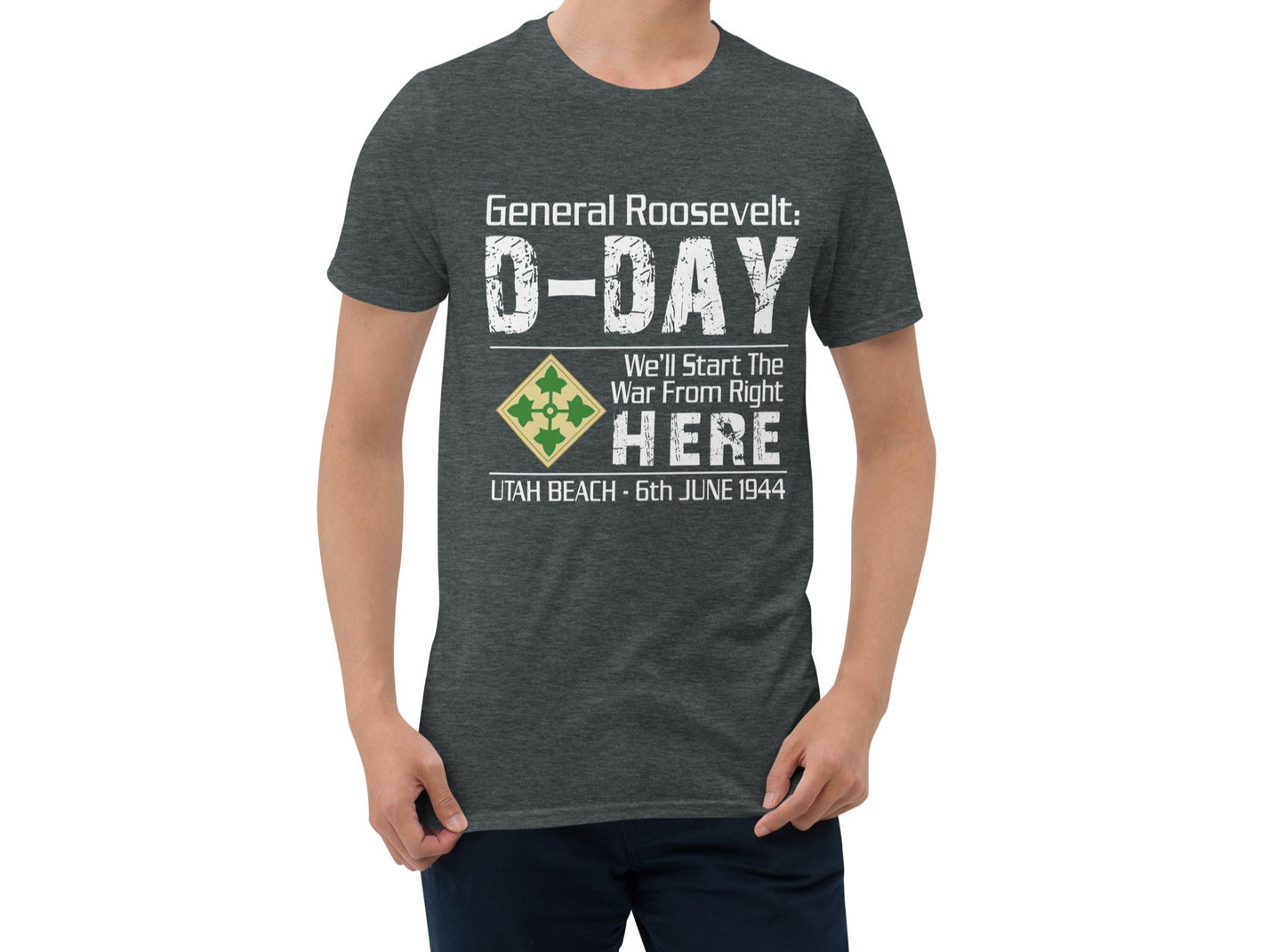 Utah Beach D-Day Short-Sleeve Unisex T-Shirt