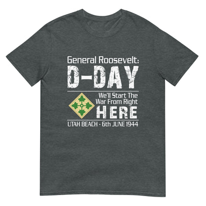 Utah Beach D-Day Short-Sleeve Unisex T-Shirt