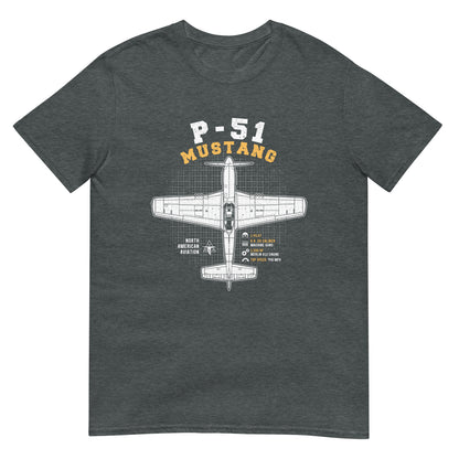 P-51 Mustang Short-Sleeve Unisex T-Shirt