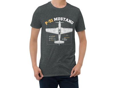P-51 Mustang Short-Sleeve Unisex T-Shirt
