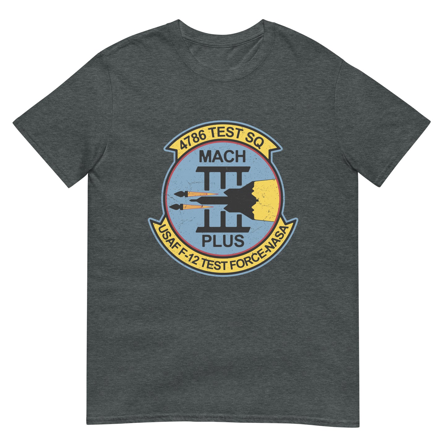 4786th Test Squadron Emblem Short-Sleeve Unisex T-Shirt
