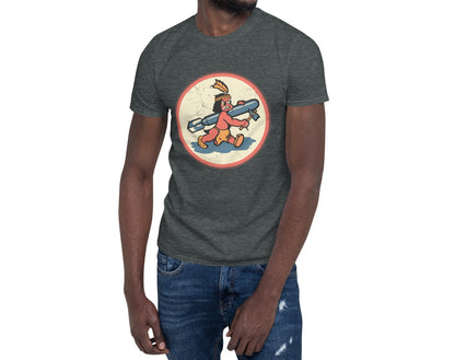714th Bombardment Squadron Emblem Short-Sleeve Unisex T-Shirt
