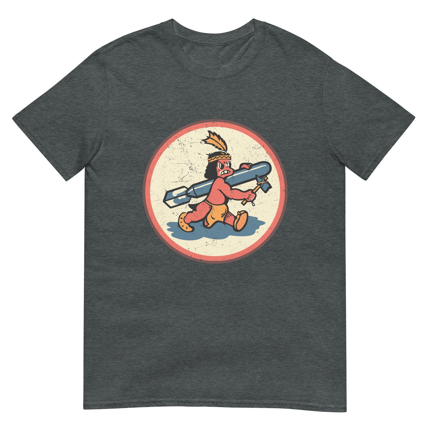 714th Bombardment Squadron Emblem Short-Sleeve Unisex T-Shirt