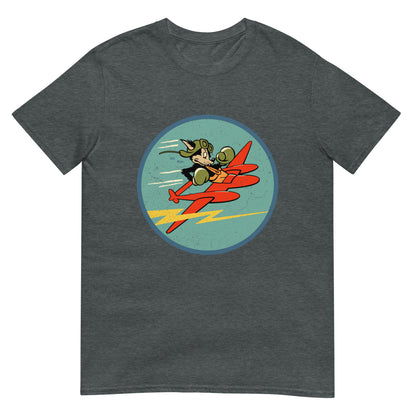 428th Fighter Squadron Emblem Short-Sleeve Unisex T-Shirt