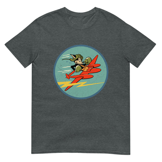 428th Fighter Squadron Emblem Short-Sleeve Unisex T-Shirt