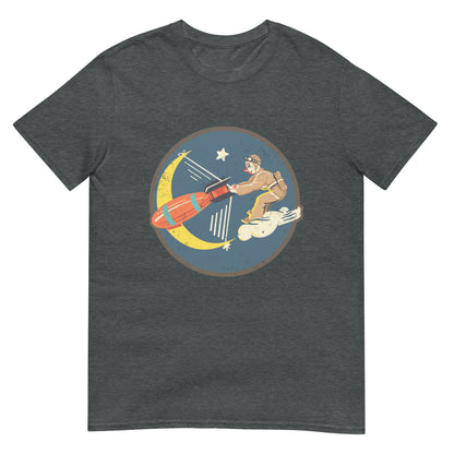 378th Bombardment Squadron Emblem Short-Sleeve Unisex T-Shirt